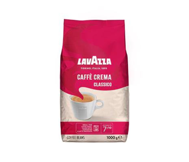 LAVAZZA Kawa ziarnista CAFFE CREMA CLASSICO 1kg - 1382531 - zdjęcie